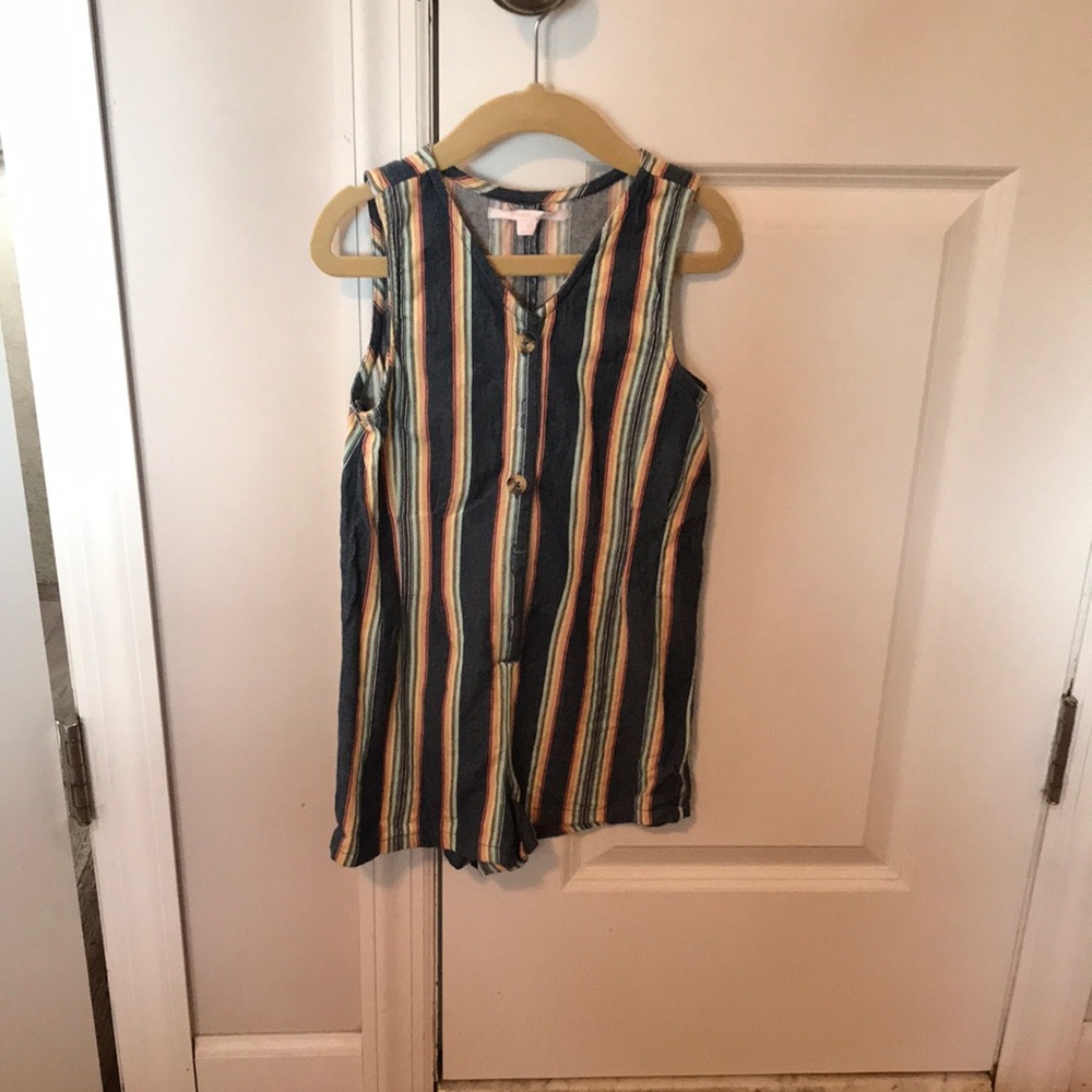 O’Neil:  Multi Color Romper.